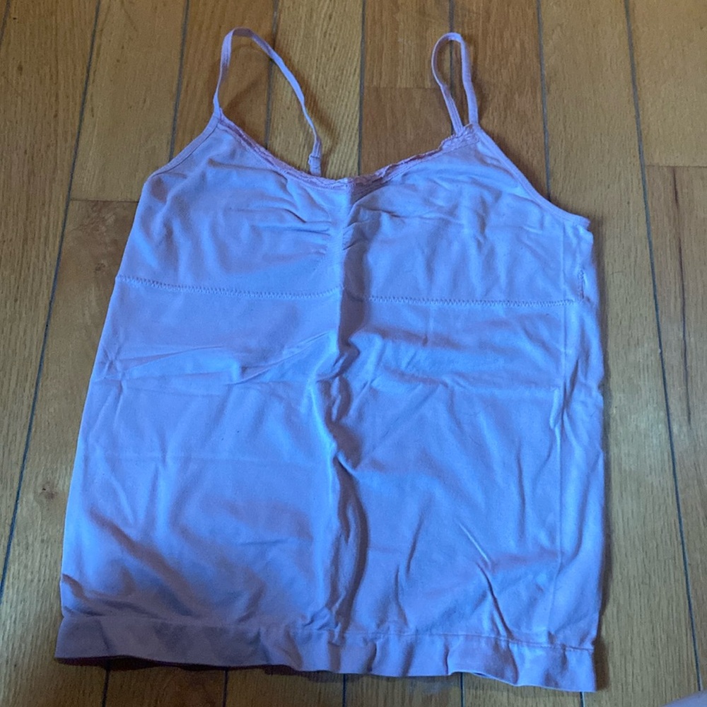 Pink tank top